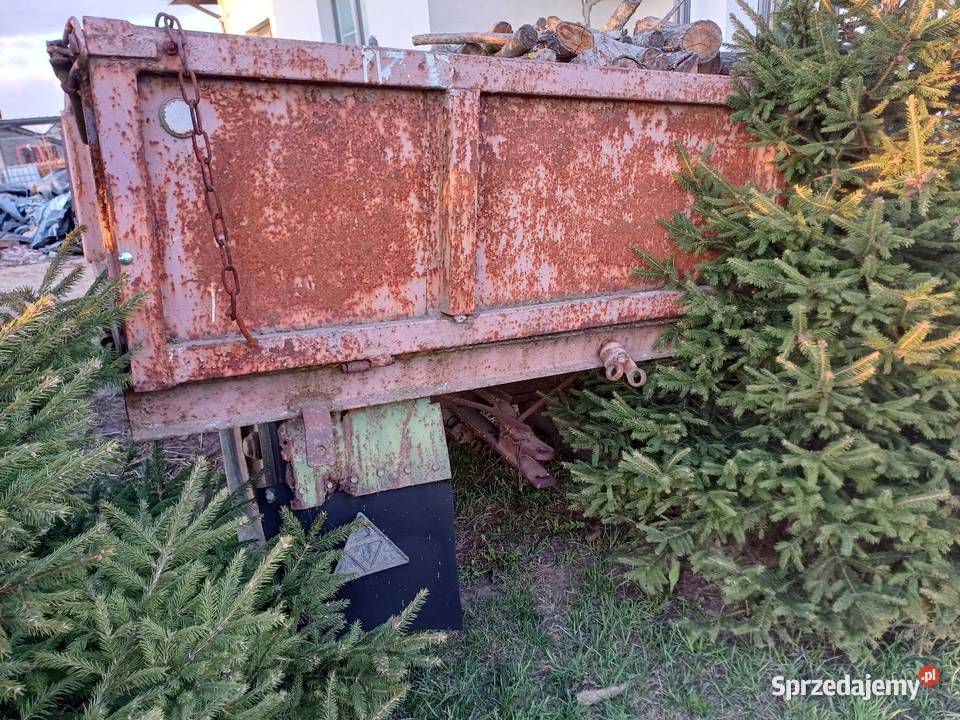 Przyczepa dwuosiowa nieuszkodzony Siedlce