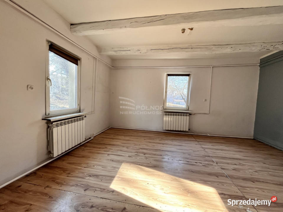 Widokowa działka z domem w centrum Hrubieszowa papa Sprzedaż