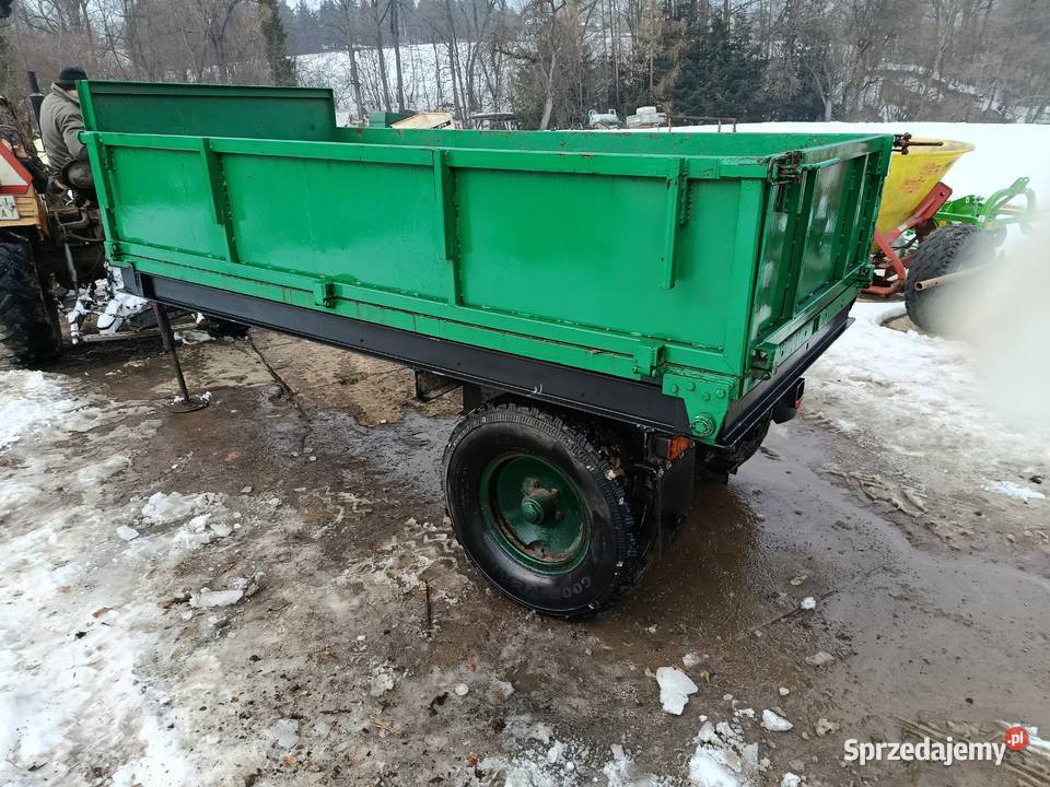 Przyczepa kiper wywrotka 2t mała transport Limanowa