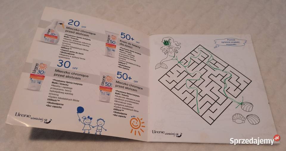 Książeczka kids Lirene uśmiechnij się Książeczki Czeladź