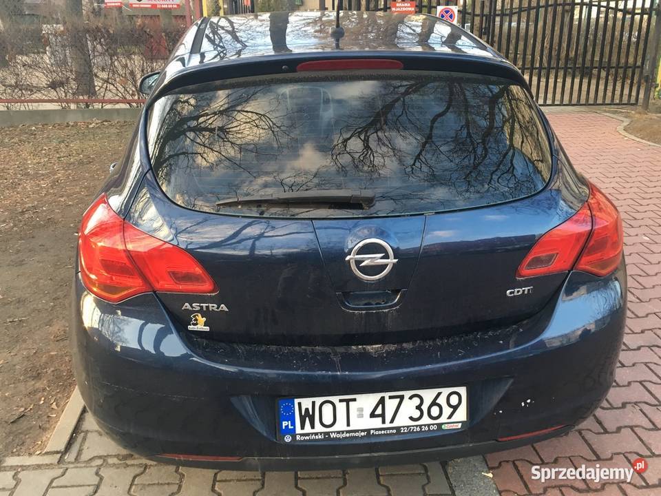 Sprzedam Opel Astra J Warszawa sprzedam