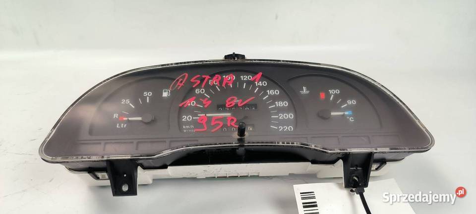 LICZNIK ZEGAR OPEL ASTRA 81117814 Lipno