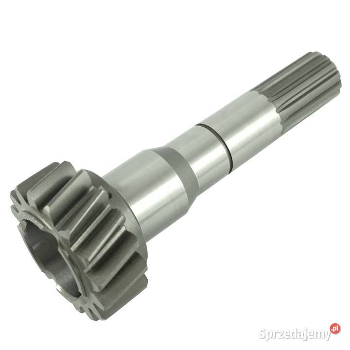 Wałek skrzyni biegów 14T 123 mm z zębatką 16T