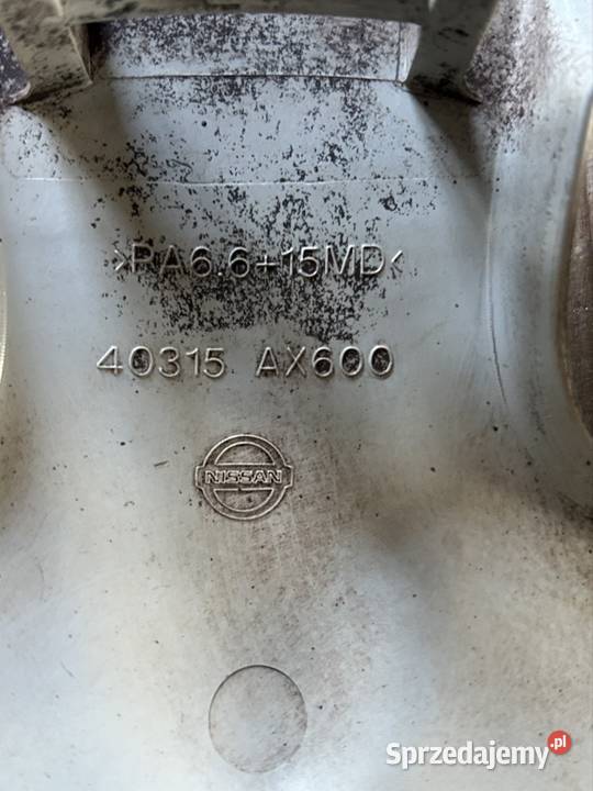 Oryginalny kołpak 14 Nissan Micra Opony i felgi dolnośląskie Wrocław