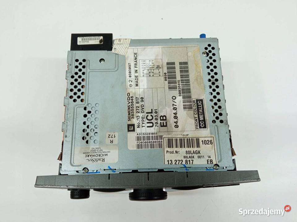 RADIO NAWIGACJA 13272817 Opel Vectra III