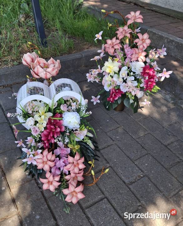 Kompozycja wiazanka stroik nagrobna Kwidzyn