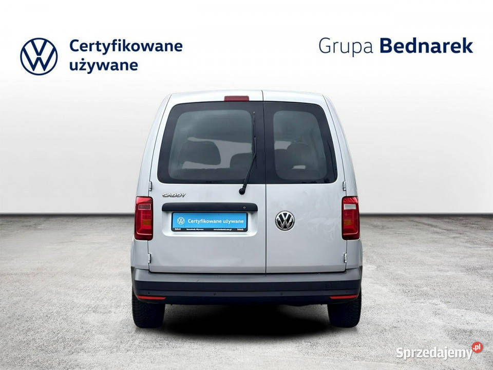 Volkswagen Caddy Bezwypadkowy Salon Polska system Start-Stop Łódź