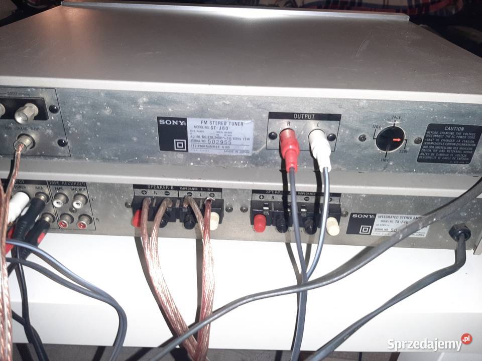 Wzmacniacz Sony tuner Łódź