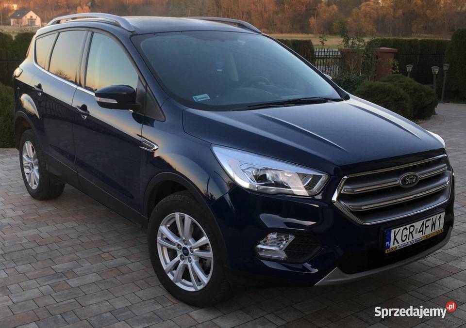 Ford Kuga 2 15 TDCI DIESEL niski przebieg 36000 światła do jazdy dziennej Gorlice sprzedam
