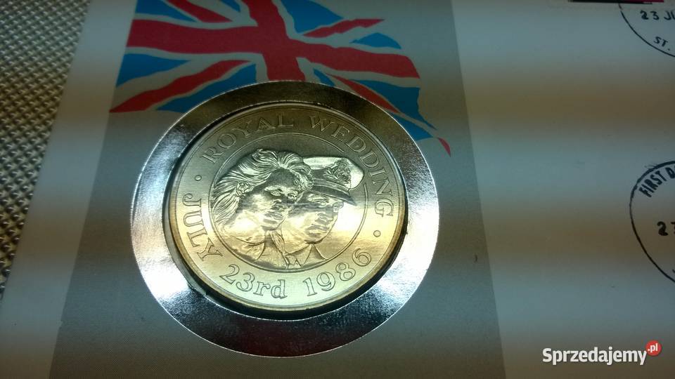 KOPERTA NUMIZMATYCZNA ŚWIĘTA HELENA 50 PENCE Warszawa