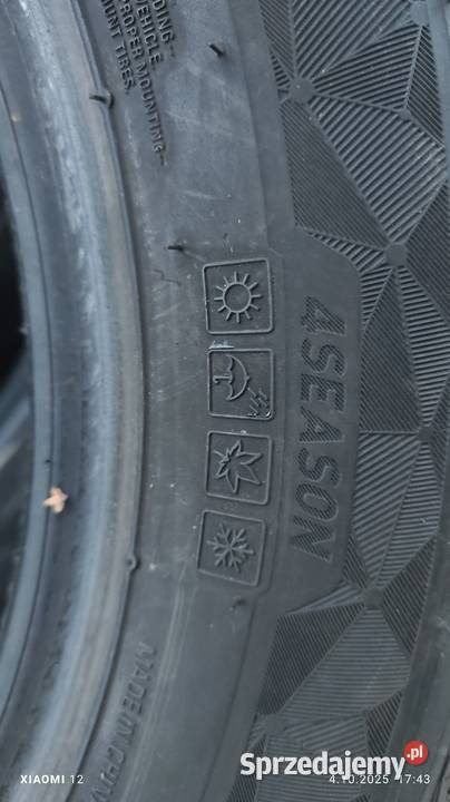 Opony wielosezon 1856515 stan kumho całoroczne mazowieckie Zwoleń