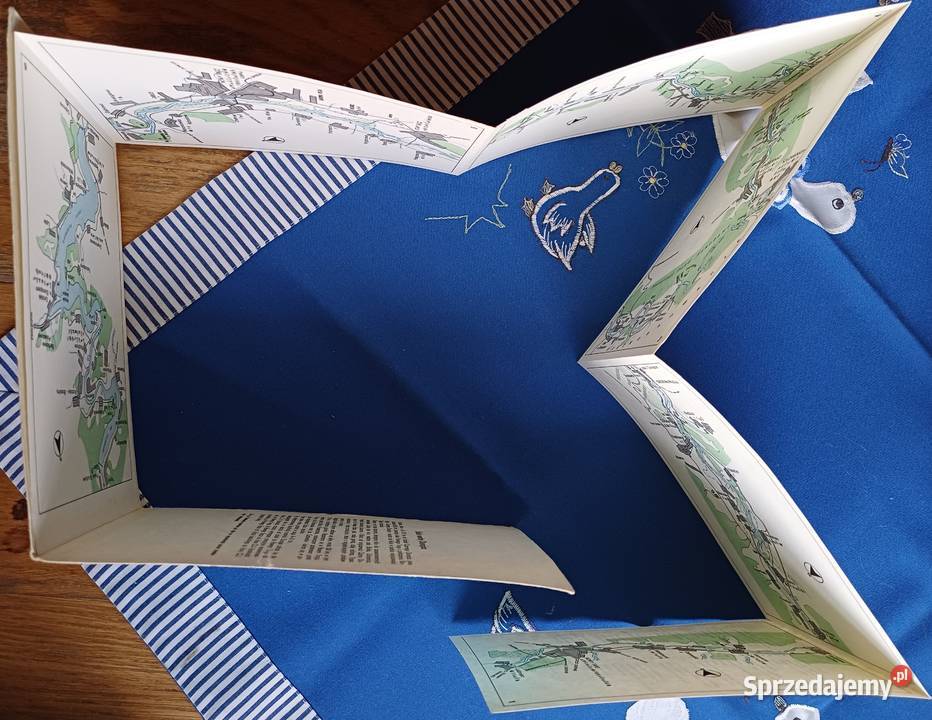 Szlak wodny Dunajec mapa turystyczna Kraków