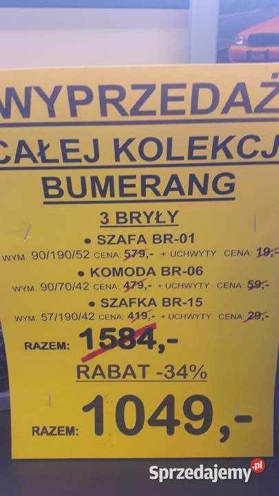 Kolekcja mebli młodzieżowych Bumerang wielkopolskie