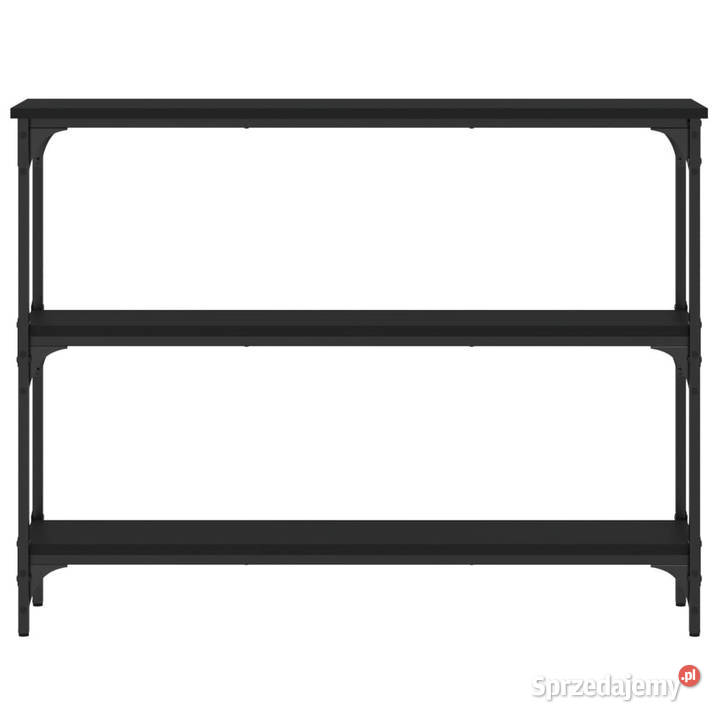 Stolik konsolowy czarny 100x225x75 WM834025 Stoły mazowieckie