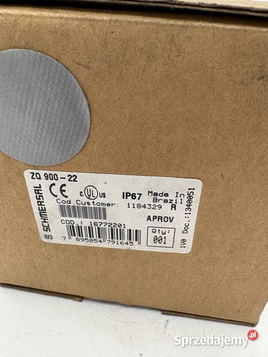 Schmersal ZQ 90022 Safety switch Warszawa