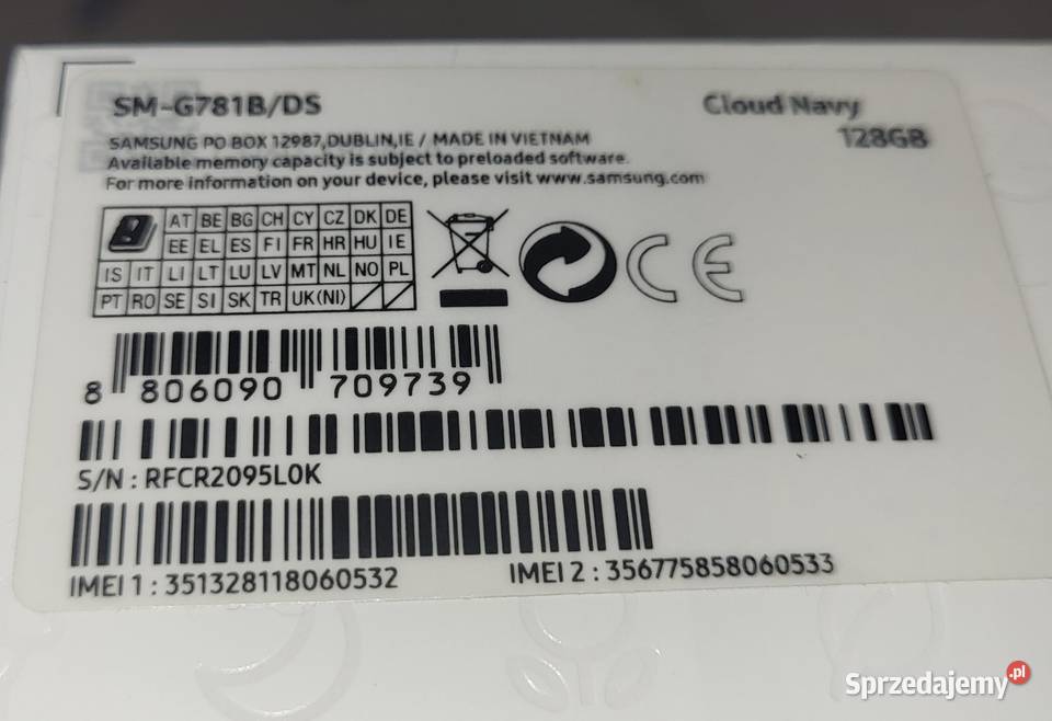 Sprzedam Telefon Samsung S20 FE 5G Poznań