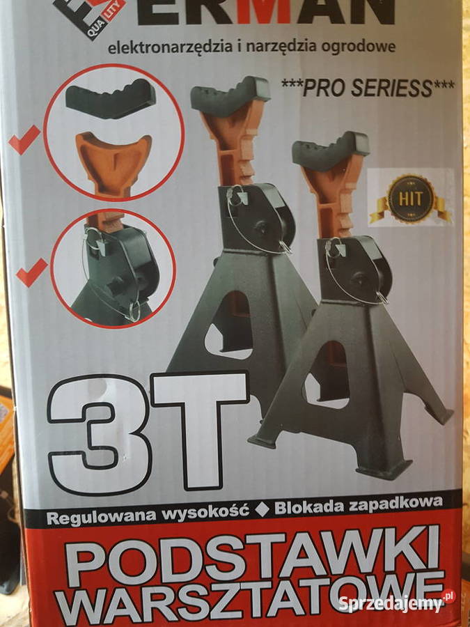 PODSTAWKI WARSZTATOWE KOBYŁKI 3 TONY Erman