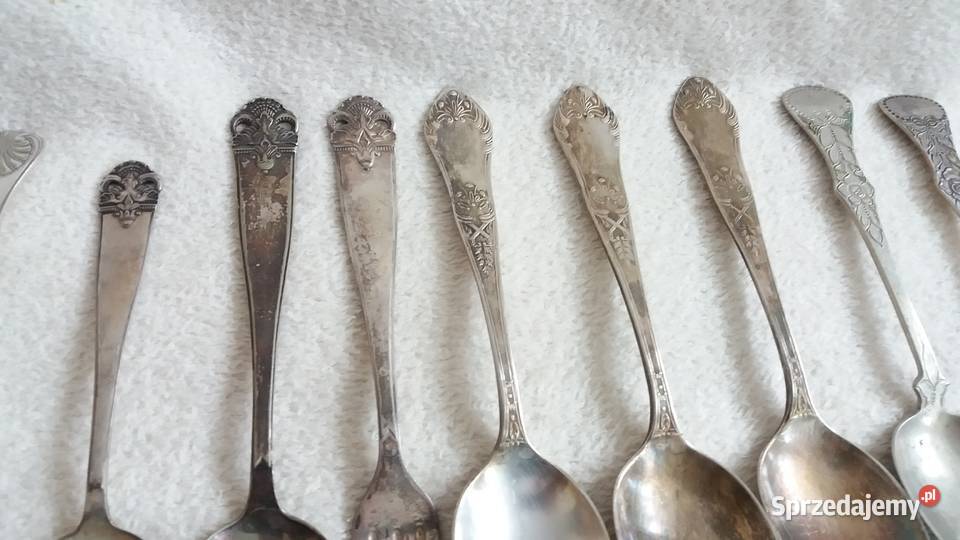 Stare Przedwojenne Sygnowane Sztućce Płońsk