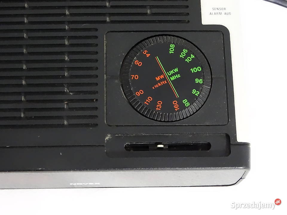 Radiobudzik Novex Electronic 177 vintage z lat Elektronika