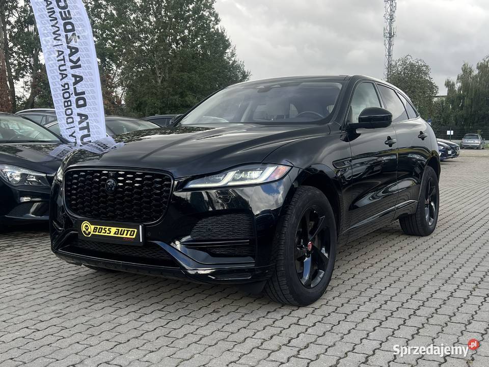 Jaguar FPace 2021 czarny Warszawa