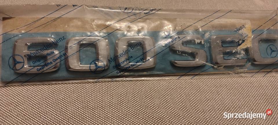 MERCEDES 600S SEC V12 W140 COUPE S600 600 NOWE osobowe Świdnica