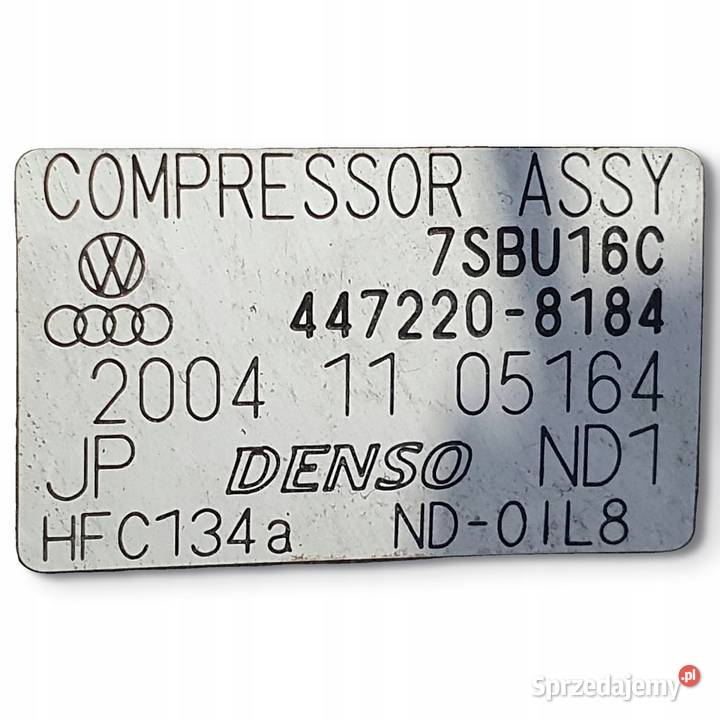 SPRĘŻARKA KLIMATYZACJI VW Passat B5 19 TDI osobowe Chełm