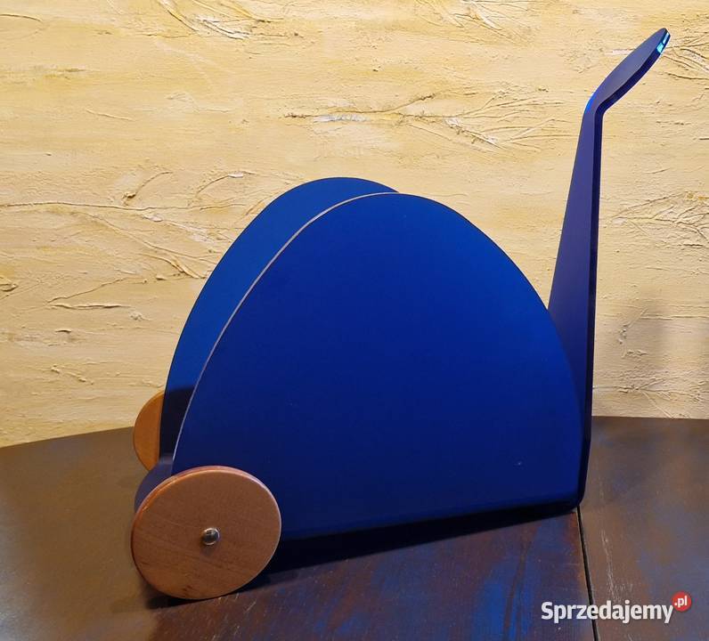 GAZETNIKSTOJAK na gazety ŁABĄDŹwłoski design z niebieski lubelskie Lublin