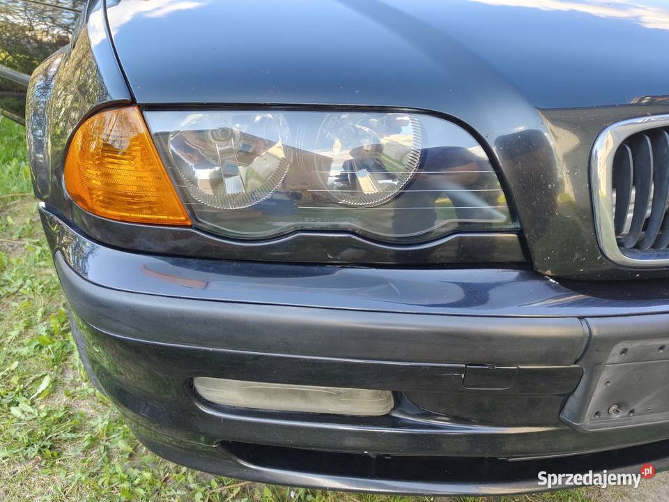 Bmw e46 maska przód sedan kombi przed lift Black osobowe Karoseria łódzkie Aleksandrów Łódzki