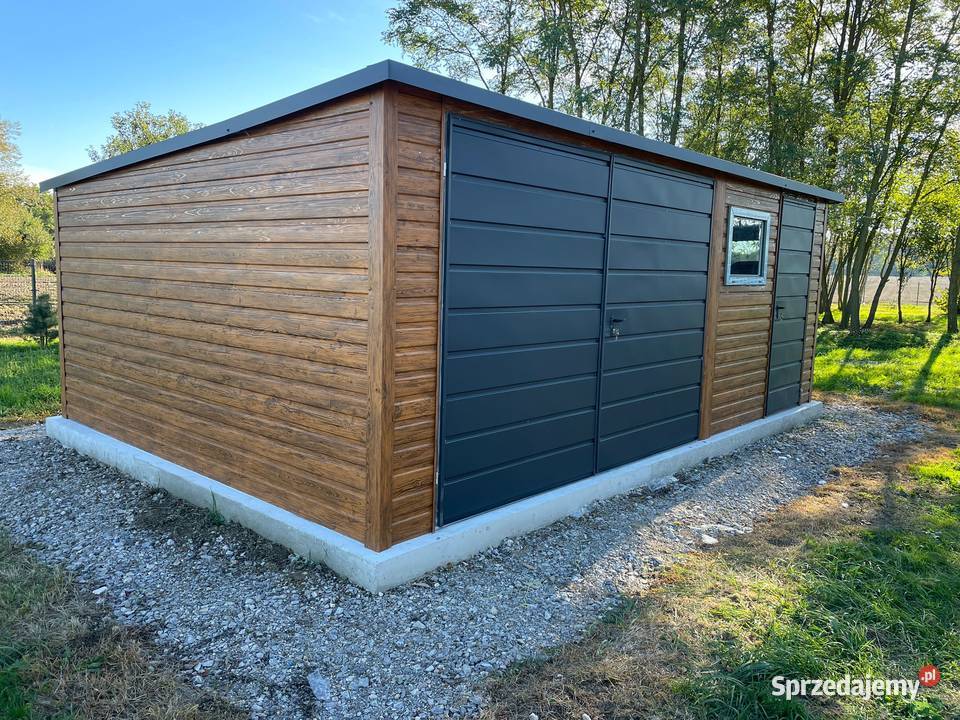 Garaż Blaszany 5x3 Domek Ogrodowy z Ocynkowanego Sprzedaż