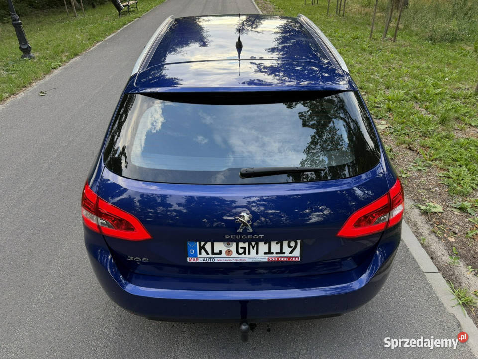 Peugeot 308 SW T9 Lift 20 HDi 150 Automat Navi 198000km Józefkowo