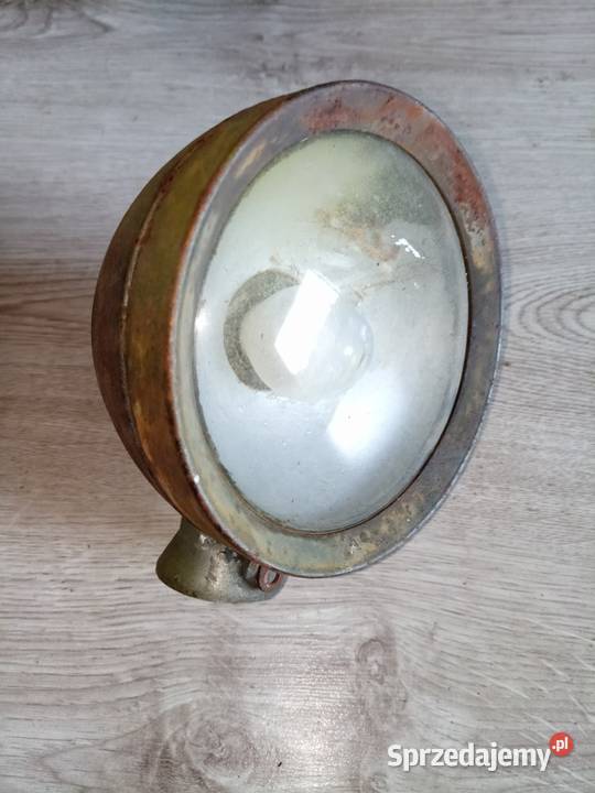 Stara lampa samochodowa motocyklowa
