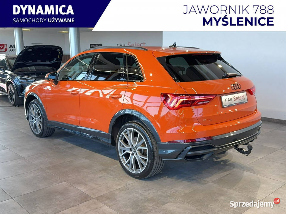 Audi Q3 VAT 23 45TFSI e 245 Stronic 2021 r HAK relingi dachowe Myślenice