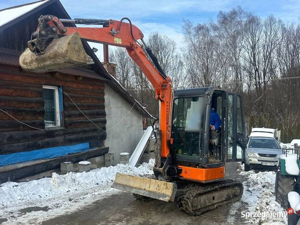 Minikoparka Gąsienicowa HITACHI ZX33 ZX33U3 CLR