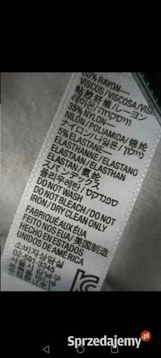 Spódnica długa kolano czarna pepitka ołówkowa Krosno sprzedam