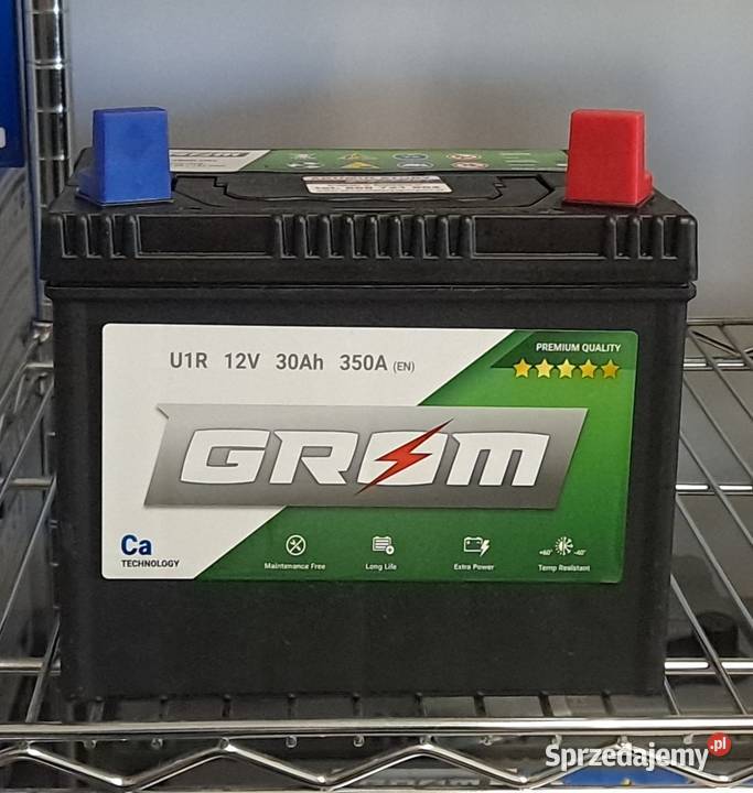 Akumulator Grom U1R 12V 30Ah 350A P GRUDZIĄDZ kujawsko-pomorskie Grudziądz