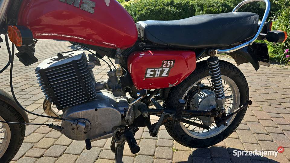 Mz etz 251 nie jawa wsk komar shl junak MZ Stradomia Wierzchnia