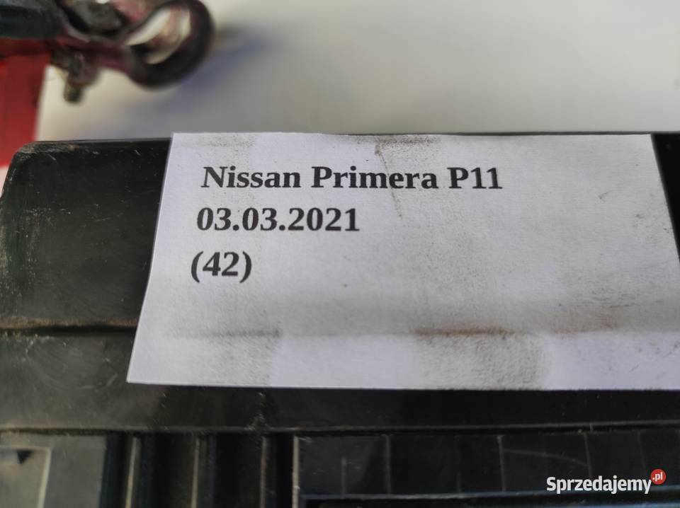PUSZKA SKRZYNKA BEZPIECZNIKÓW NISSAN PRIMERA P11 Motoryzacja Nowy Tomyśl