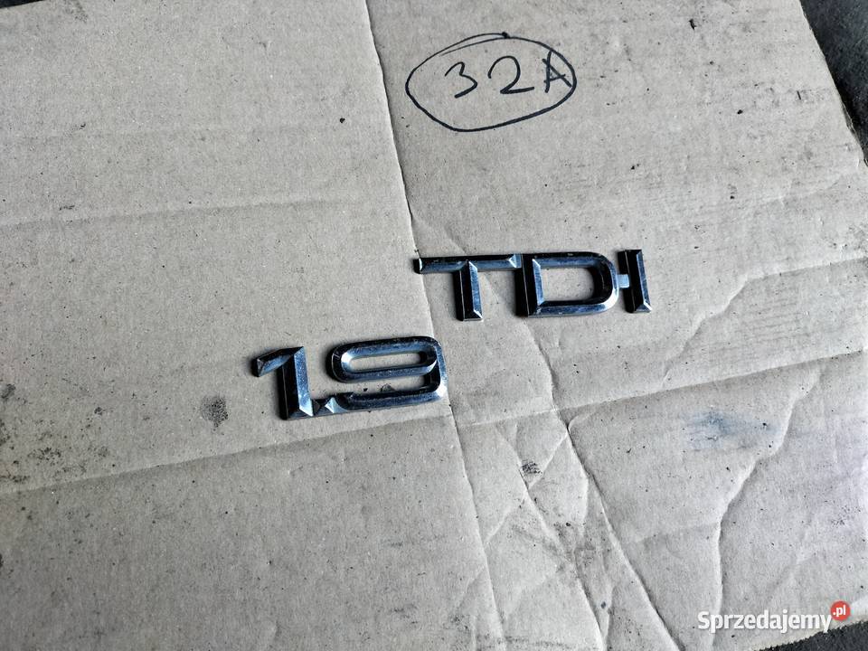 AUDI 80B4 80 B4 19 TDI ZNACZEK EMBLEMAT NAPIS osobowe Kamień-Kolonia sprzedam