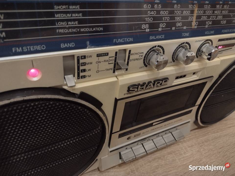 Sharp GF5757 Vintage odnowiony z Bluetooth Żukowo