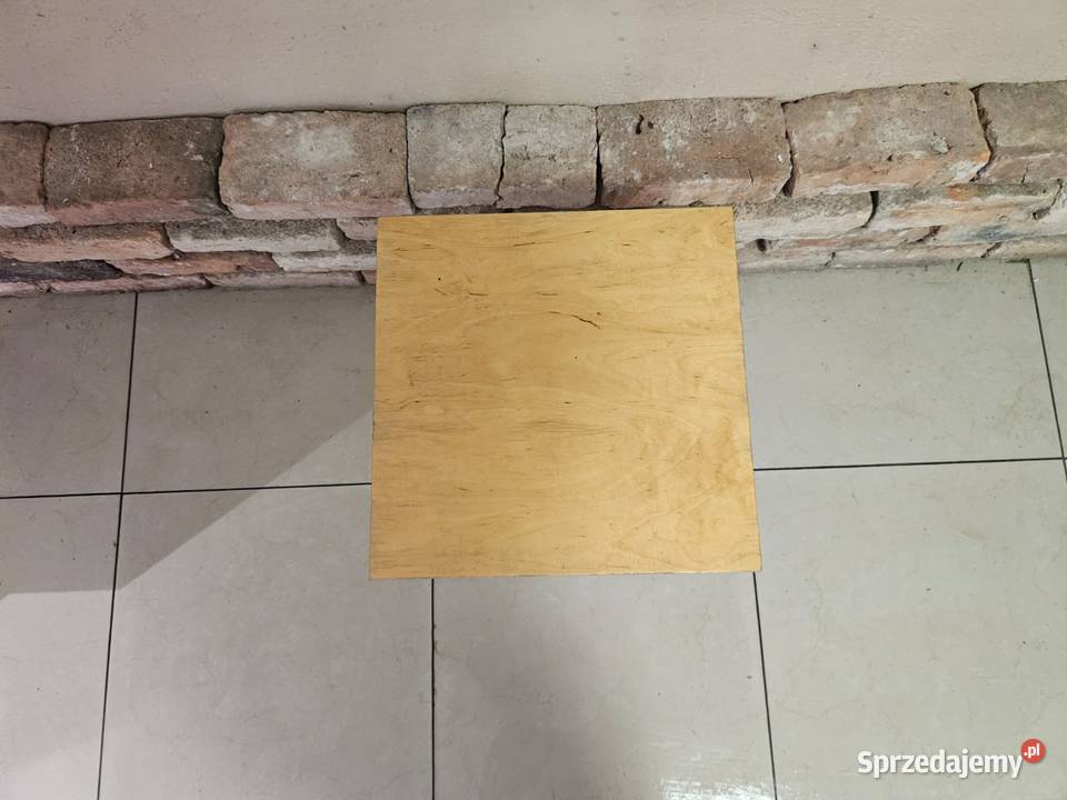 Stolik KAWOWY również nocny LOFT boczny dąb śląskie