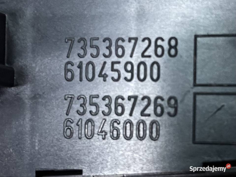 735367268 panel przełącznik świateł menu fiat zachodniopomorskie Szczecin