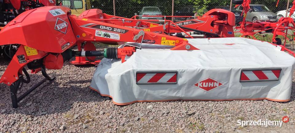 Kosiarka dyskowa KUHN GMD 2811 nieuszkodzony Rolnictwo Chełm