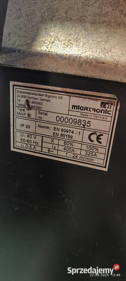 MIGMAN 445 migmag MIGATRONIC spawarka Samociążek sprzedam