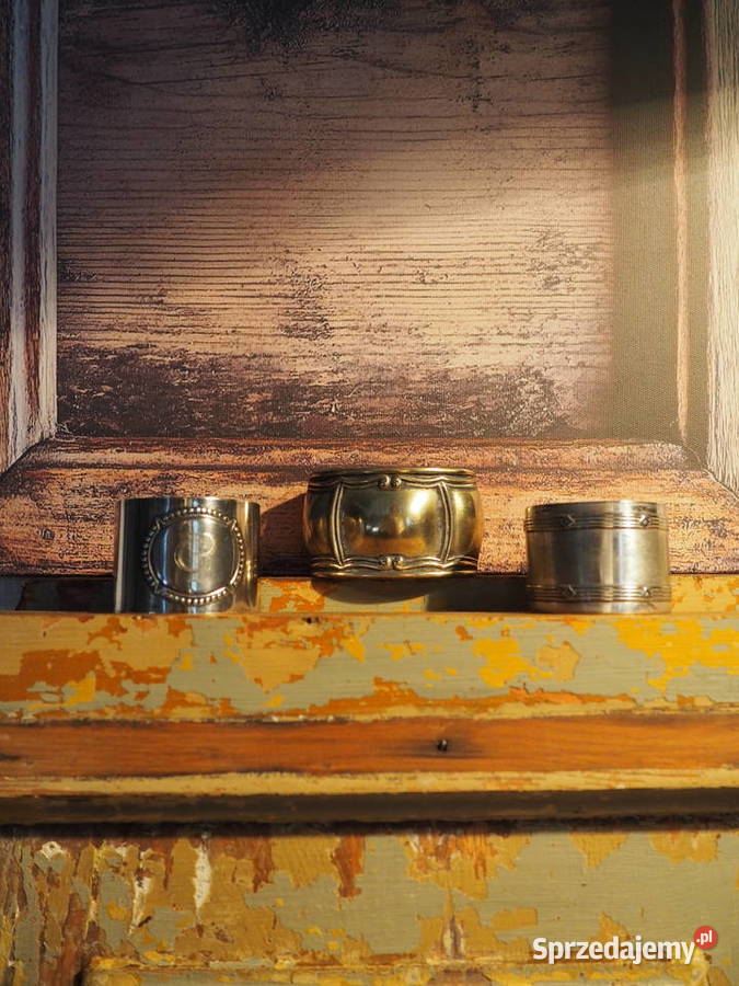 Stare Obrączki do Serwetek3 Vintage sprzedam