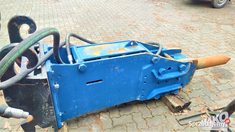 Młot hydrauliczny Krupp HM720 1180 do koparki Rok produkcji 2011 Ostrowiec Świętokrzyski