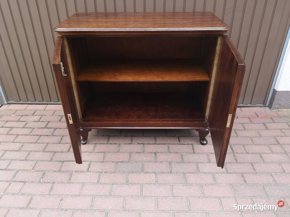 Komoda Pomocnik Dębowa Secesja Okazała Stara Meble wielkopolskie Swarzędz sprzedam