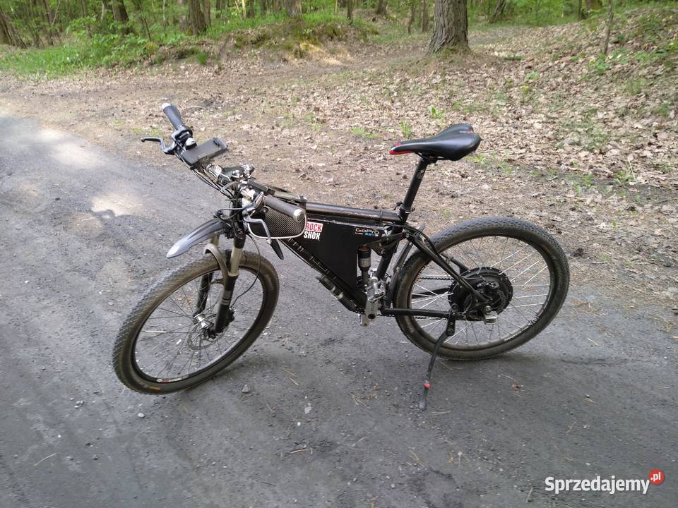 Rower elektryczny full 26 deore v 50h hamulce