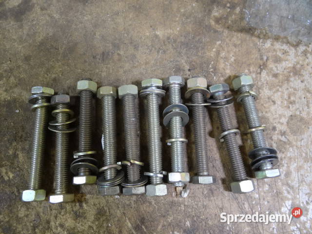 śruby ESKA 10 mm 10 sztuk org DDR Pozostałe Żary