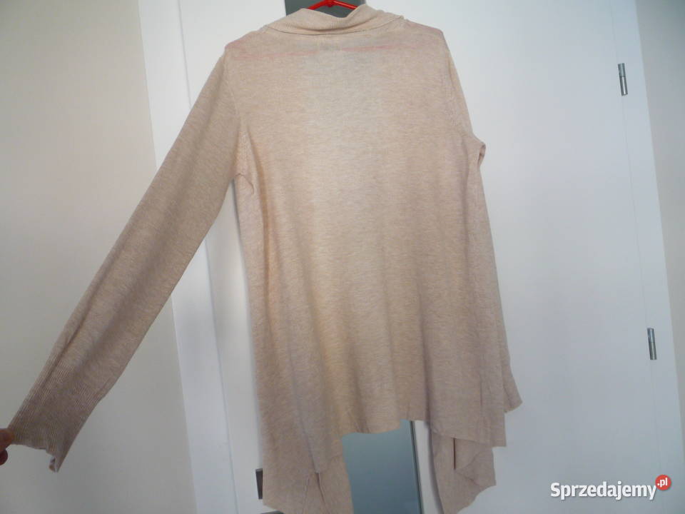 Reserved 40L 42XL Beżowy kardigan Sweter sprzedam