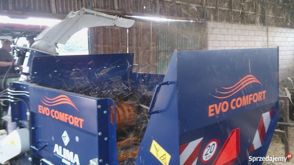 Ścielarka do słomy Evo Comfort Alima BIs śląskie